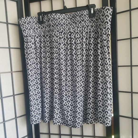 Nwt lane Bryant black white skirt size 18 20 - Picture 6 of 8